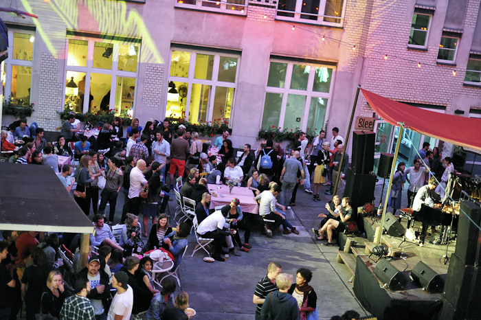 Not on stage